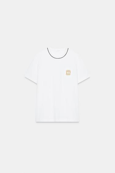 T-SHIRT SPILLA PROFILI - Bianco di Zara