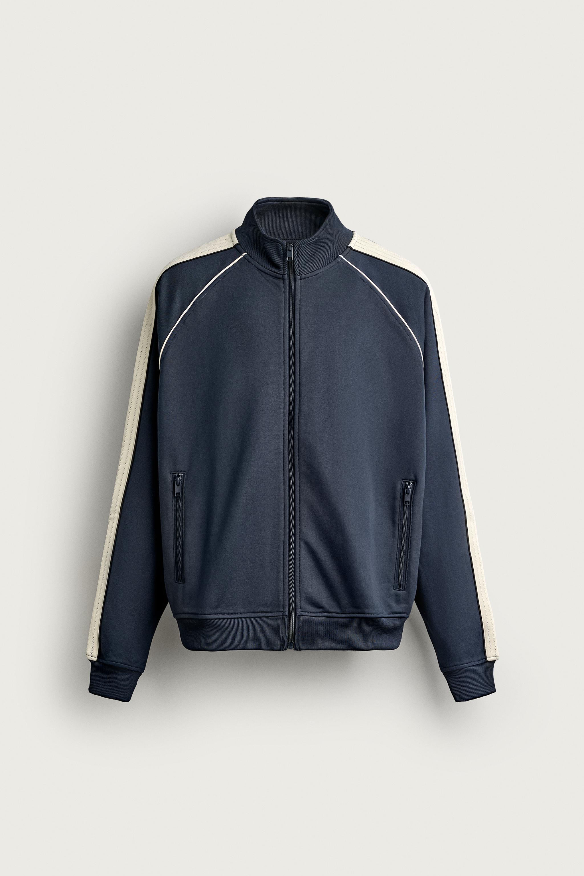 RETRO CONTRAST TRACK JACKET