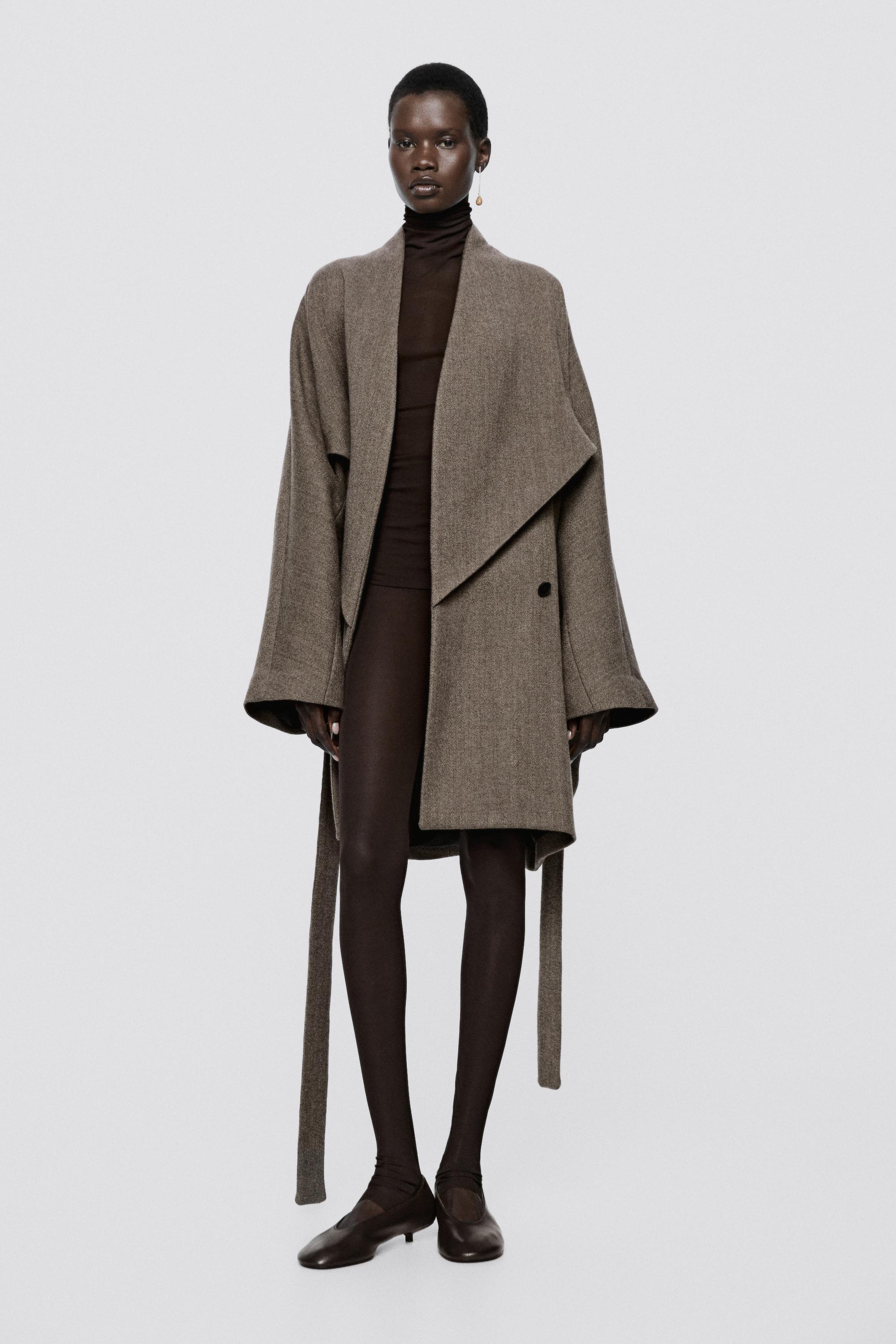 Wool blend belt detail coat - LIMITED EDITION