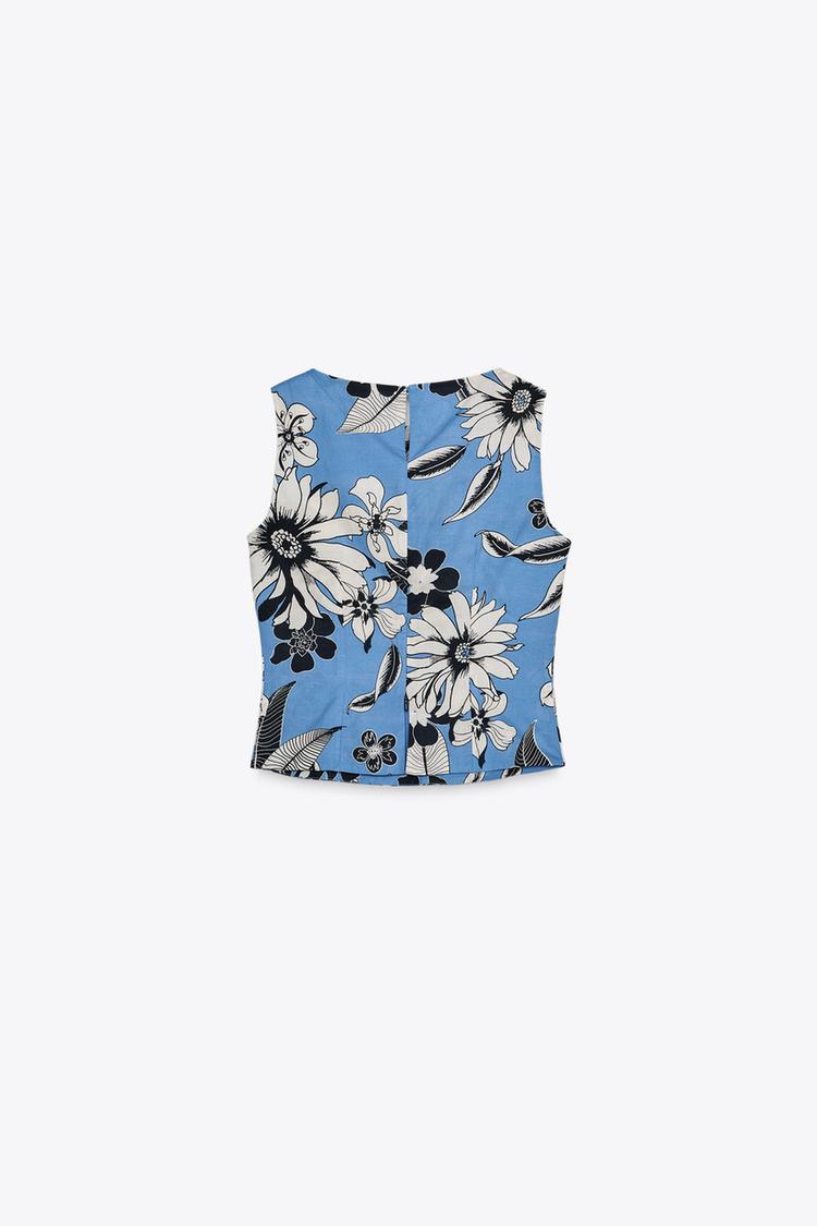 ZW COLLECTION PRINT TOP