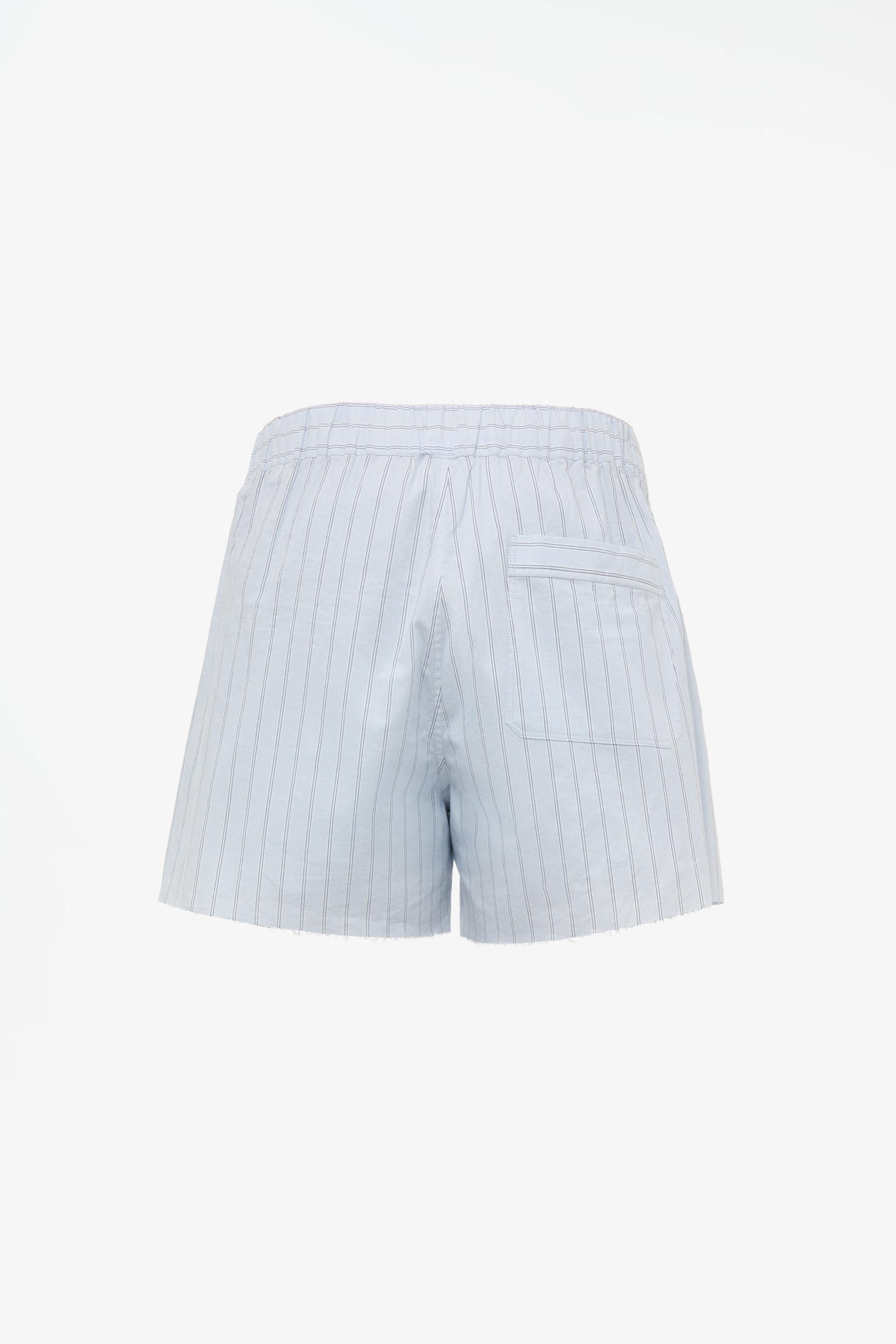 LIMITED EDITION STRIPED BOXER SHORTS - Light blue | ZARA United States