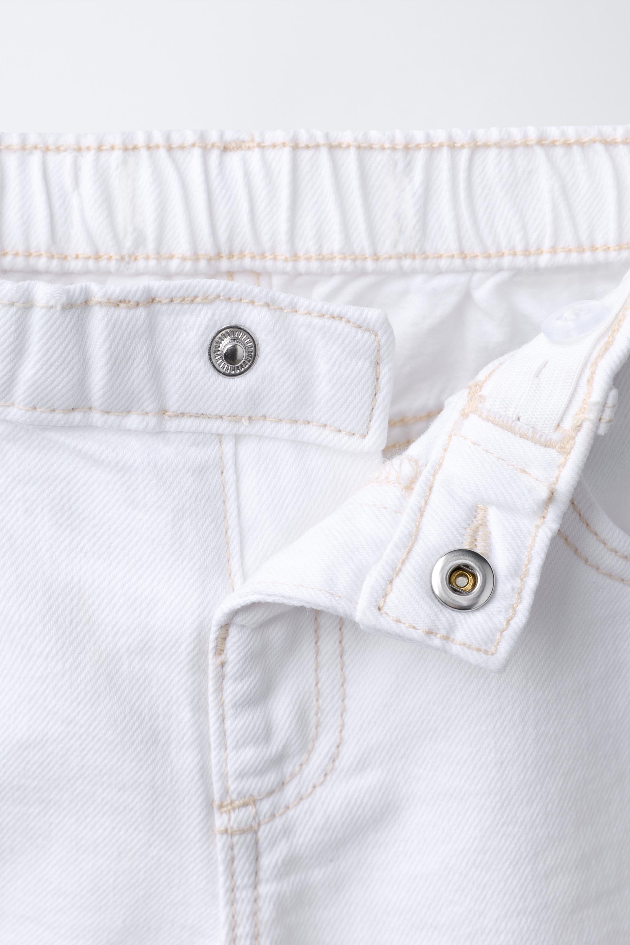 BERMUDA EN JEAN MOM FIT