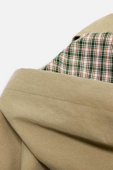 JACKE MIT ABNEHMBARER KAPUZE - Hellbraun von Zara