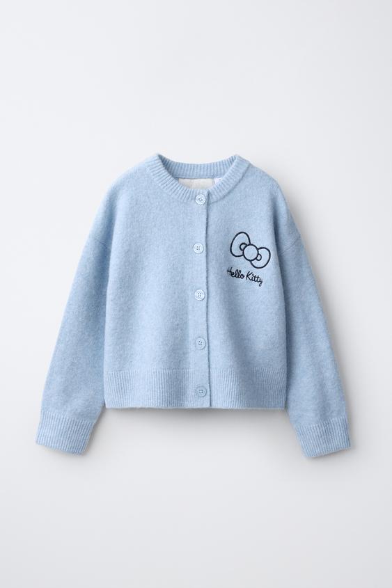HELLO KITTY © SANRIO CARDIGAN - Bluish by Zara - Image 0
