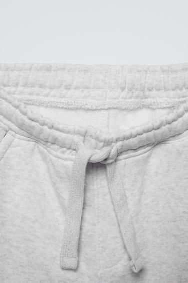 PANTALON DE JOGGING BRODÉ - Gris chiné de Zara - Image 2