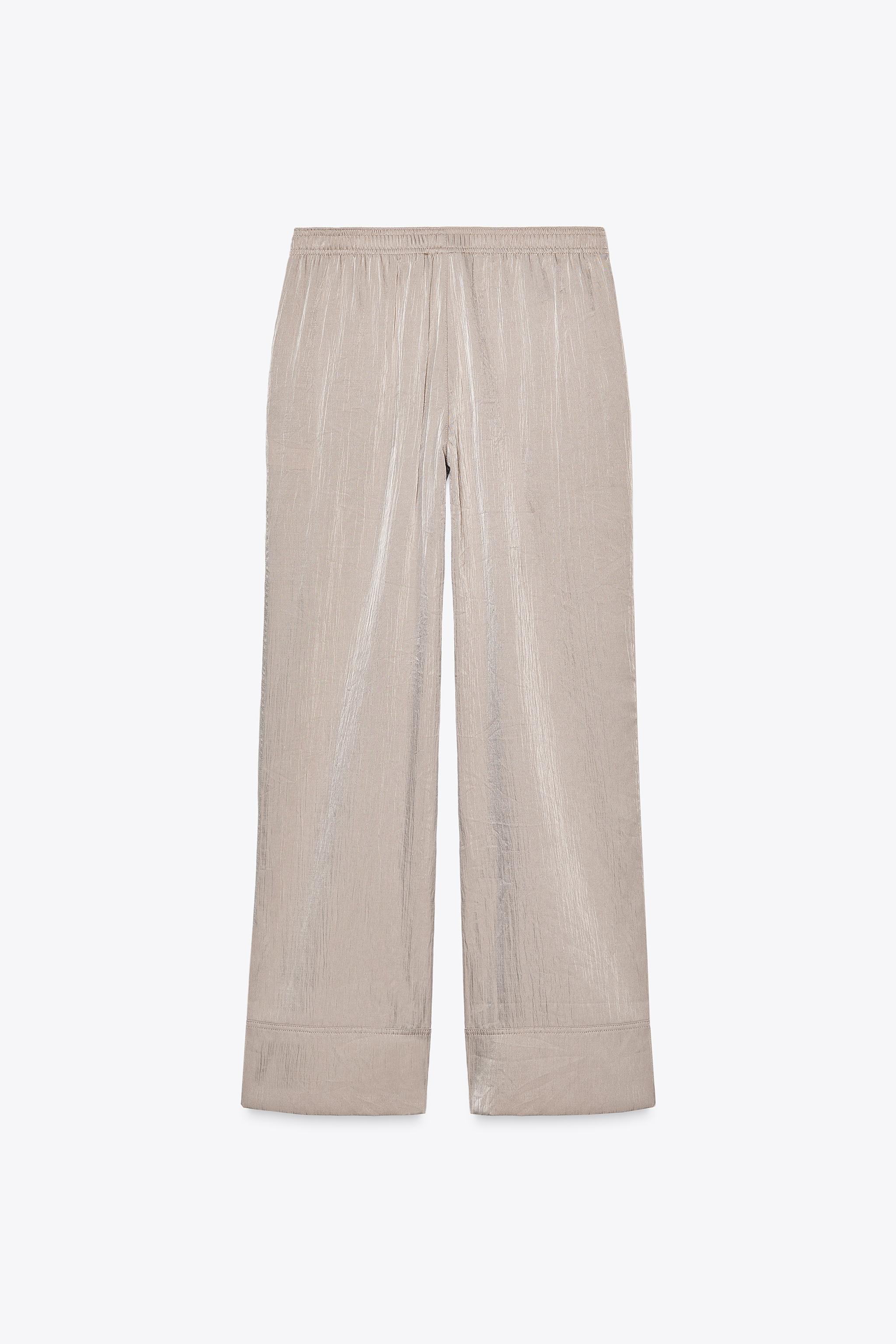 PANTALON DE PYJAMA SATINÉ