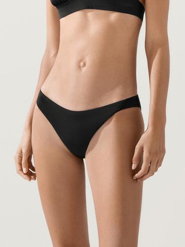 Triangle bikini top — Black 2