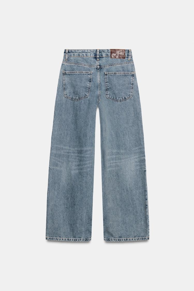 JEANS COLECCIÓN ZW CORTE RELAJADO PIERNA ANCHA CINTURA BAJA 6