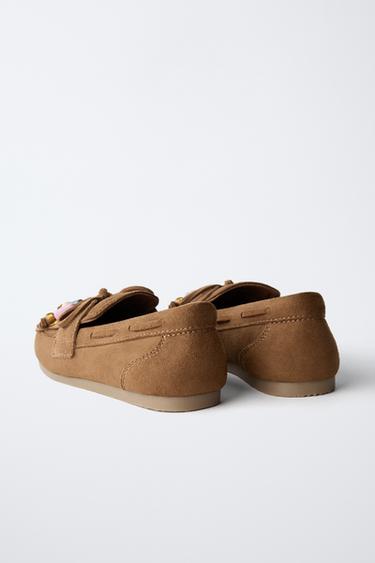BEADED LOAFERS - Brown by Zara - Image 5
