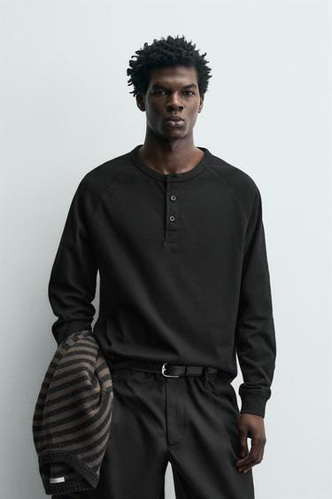 CAMISETA COLO PANADEIRO - Negro de Zara