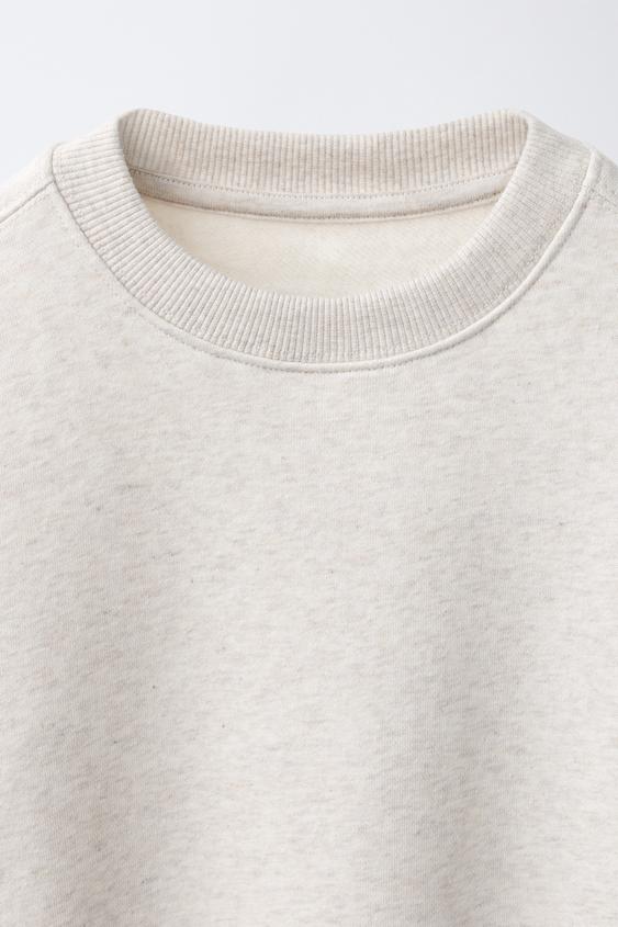 SWEAT DE JOGGING UNI - Sable / Chiné de Zara - Image 2