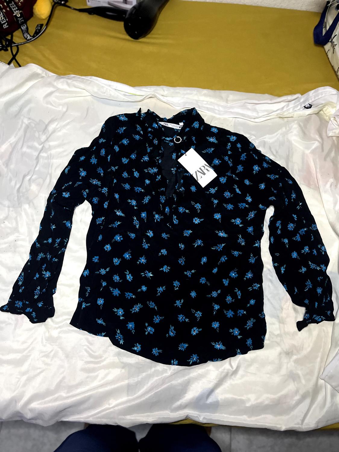 FLORAL PRINT BLOUSE - Image 3