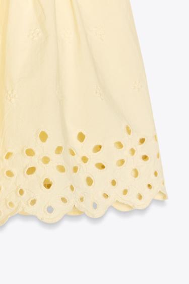 SHORT BRODÉ - Crème de Zara - Image 7