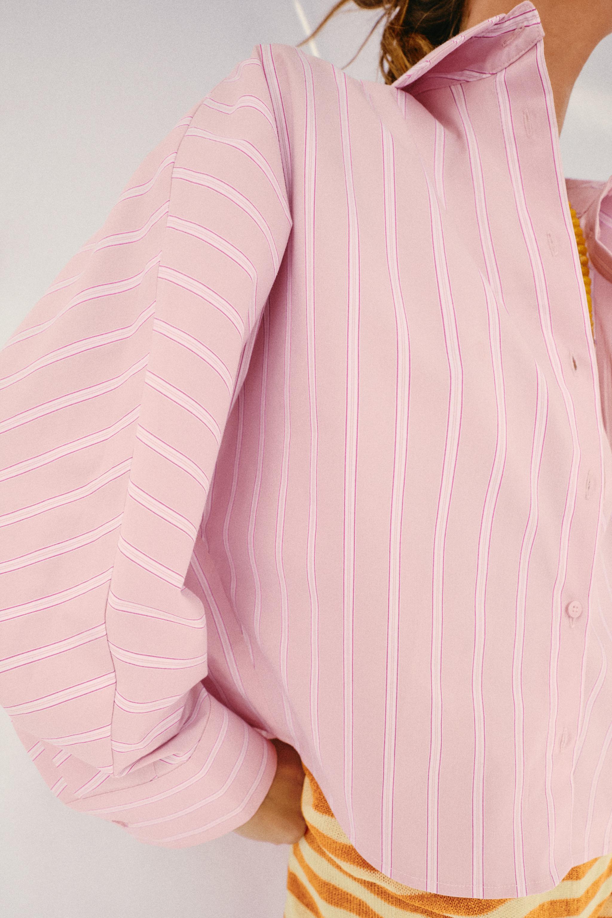WIDE ARMHOLE STRIPED SHIRT