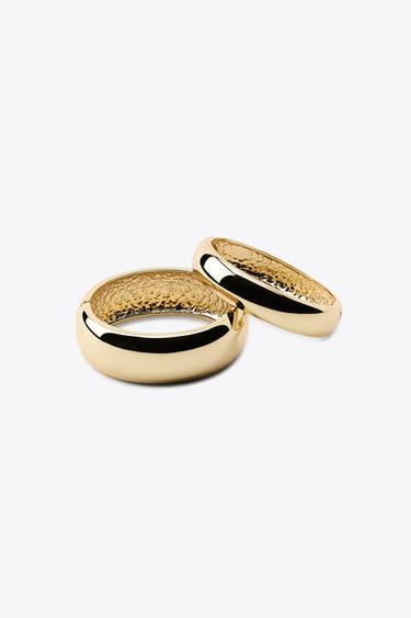 PACK OF METAL BRACELETS - Golden by Zara - Image 3