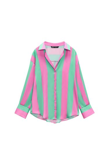 OVERSIZED STRIPED SHIRT