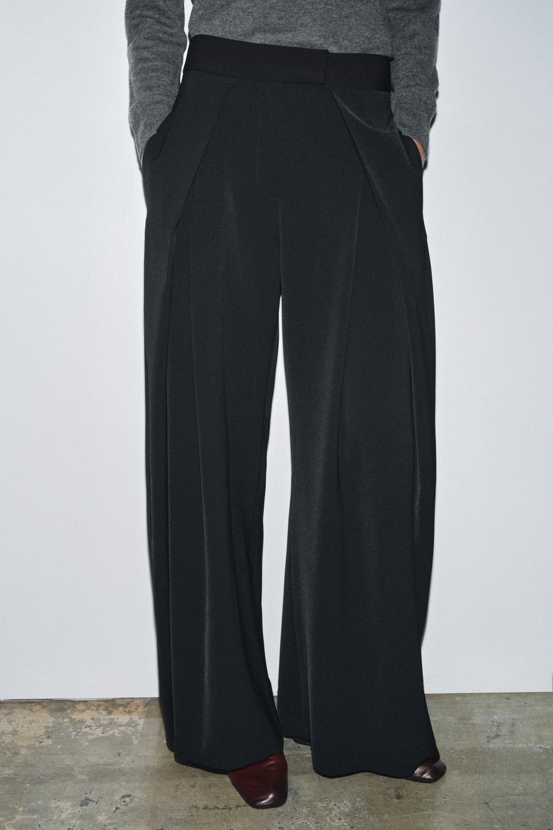 ZW COLLECTION PLEATED TROUSERS