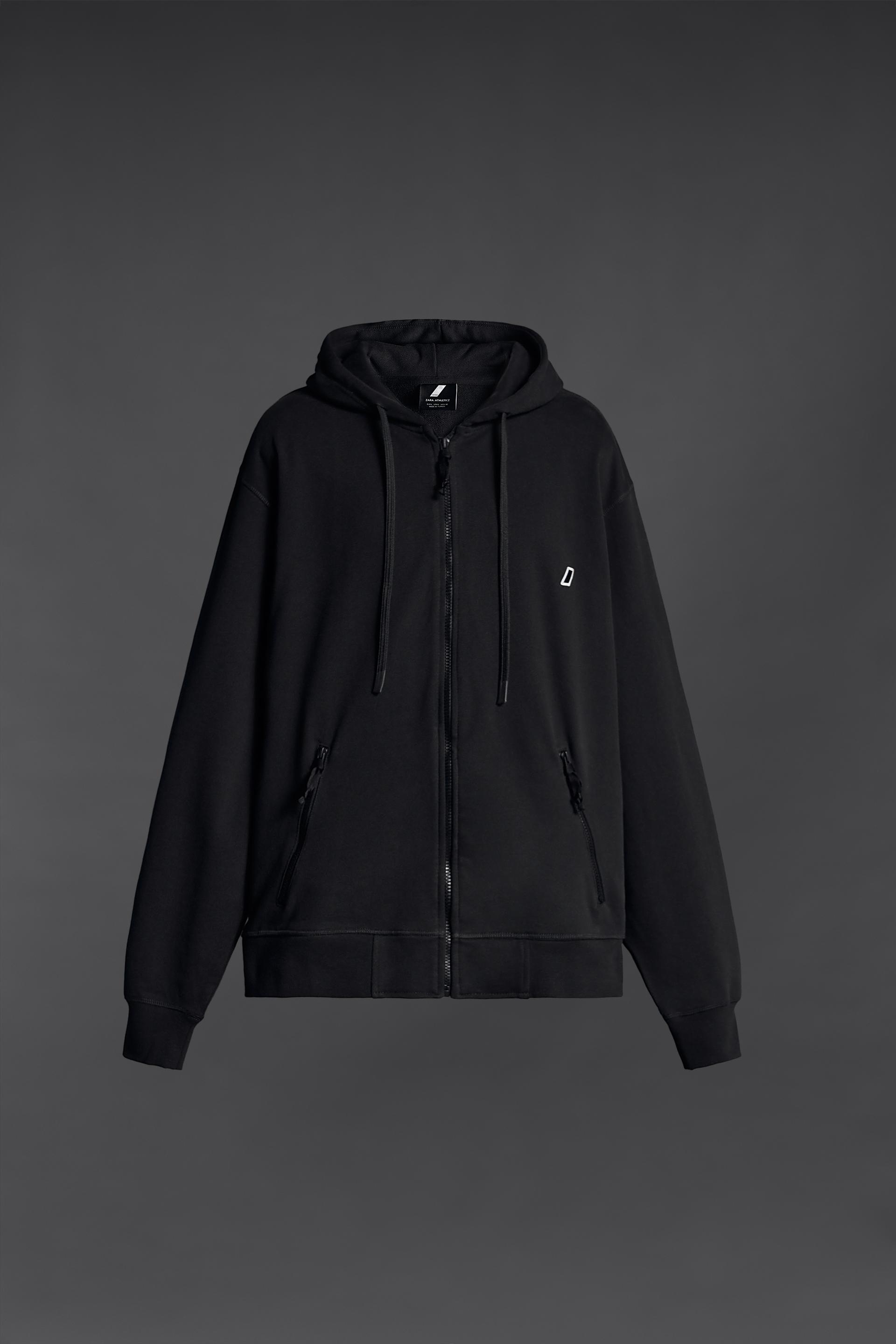 Zara zip up sweatshirt Clearance