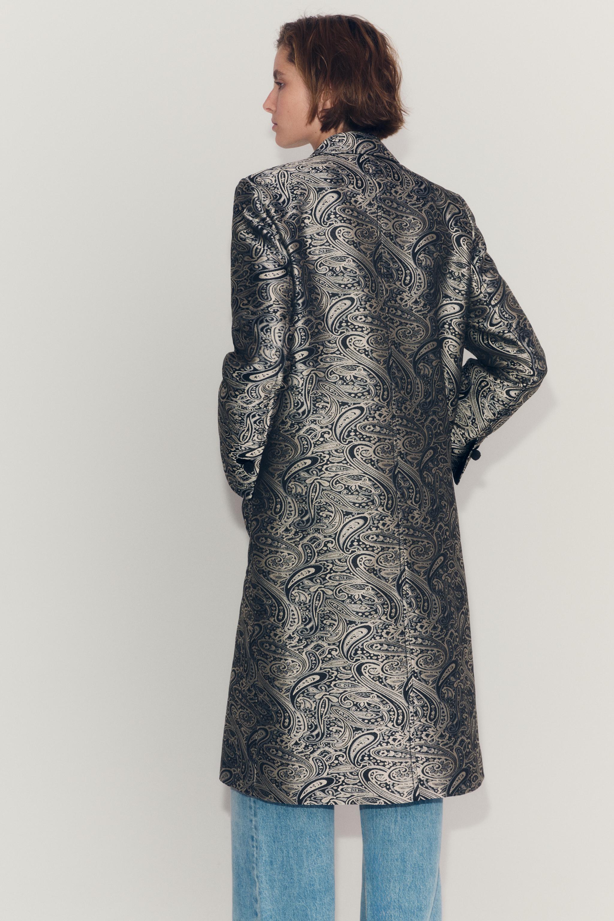 ZW COLLECTION JACQUARD COAT