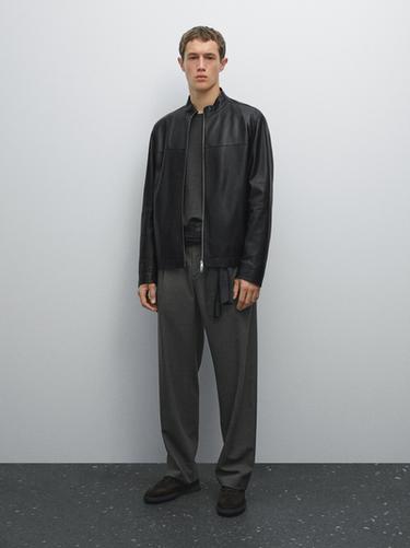Zara Nappa sheepskin jacket - Black - Image 0