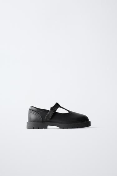 LEATHER SHOES - Black by Zara