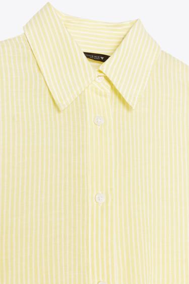 CHEMISE OVERSIZE RAYURES - Imprimée de Zara - Image 5