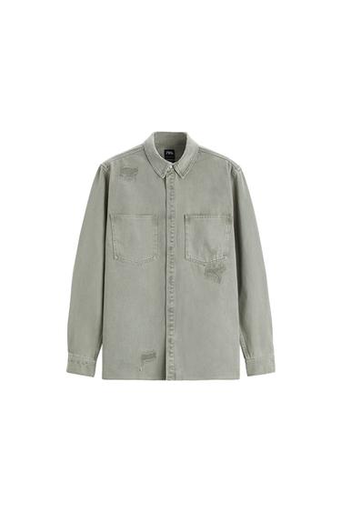 DENIM OVERSHIRT