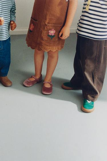 SABRINA BAREFOOT DE VELUDO - Rosa da Zara