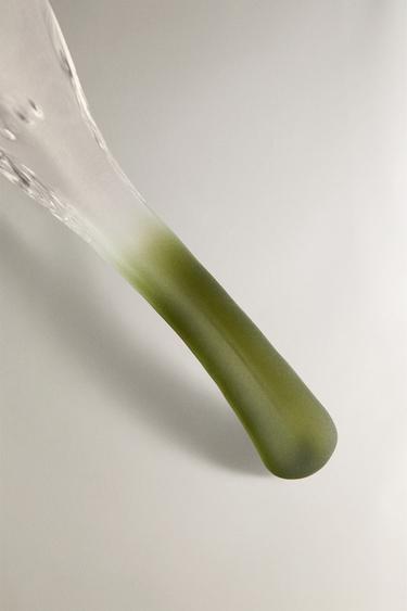 OMBRÉ GLASS SOUP SPOON - Green by Zara - Image 2