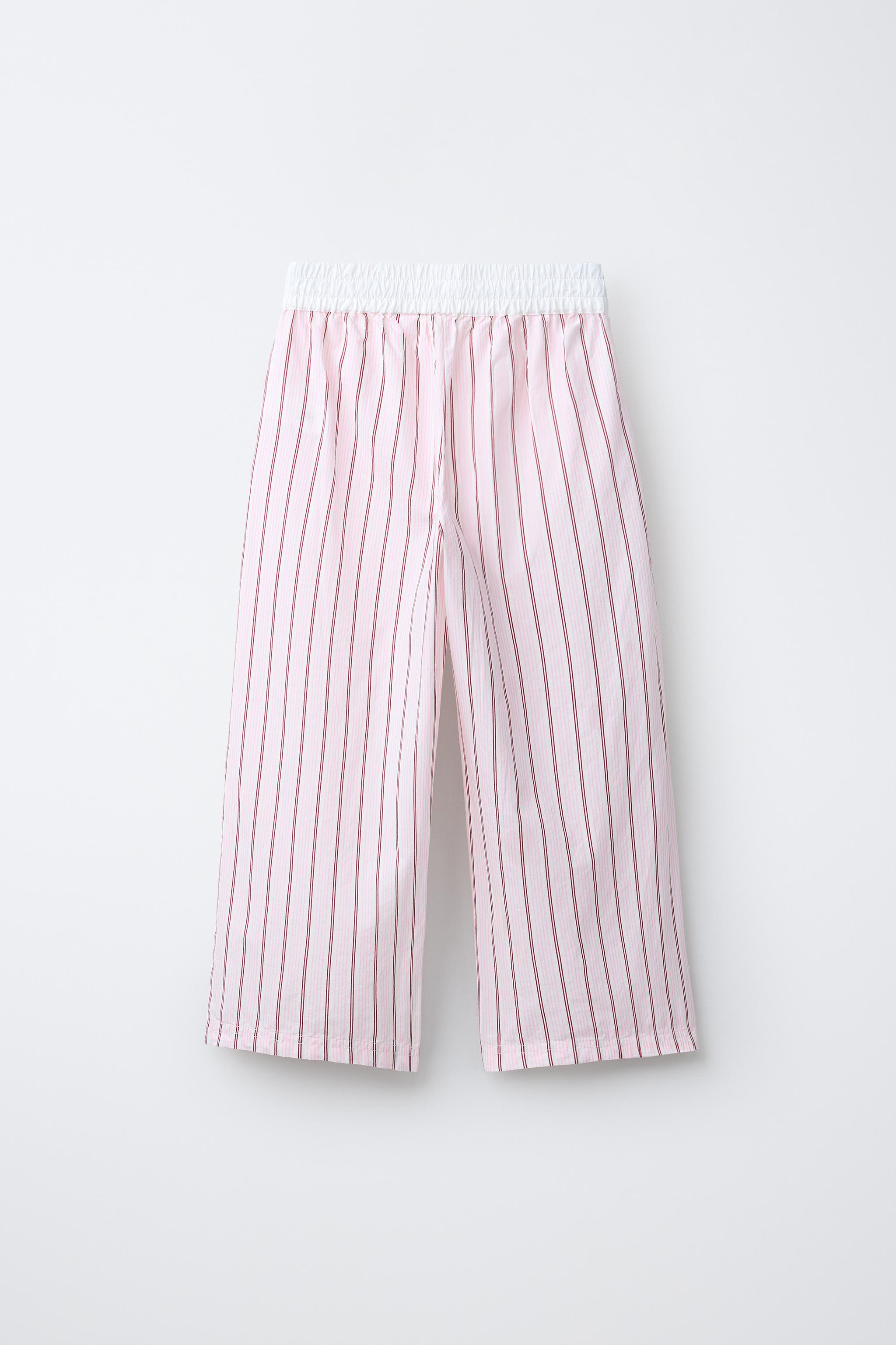 STRIPED PRINT PANTS