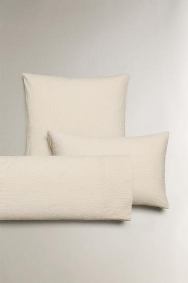 FEDERA GUANCIALE TEXTURE - Écru di Zara - Immagine 0