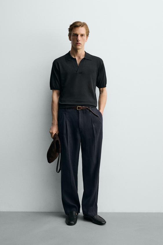 REGULAR FIT KNIT POLO from Zara - $59.90