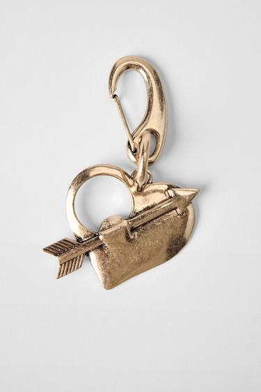 COMBINED CHARMS KEYRING KATE MOSS X ZARA - Gold / Silver by Zara - Image 3