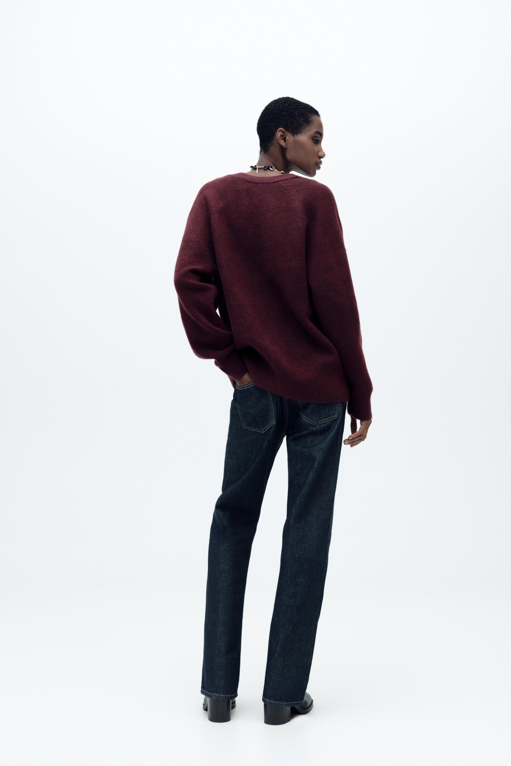 ZARA】ウォッシュドニットジャケット (ZARA/ジャケットその他