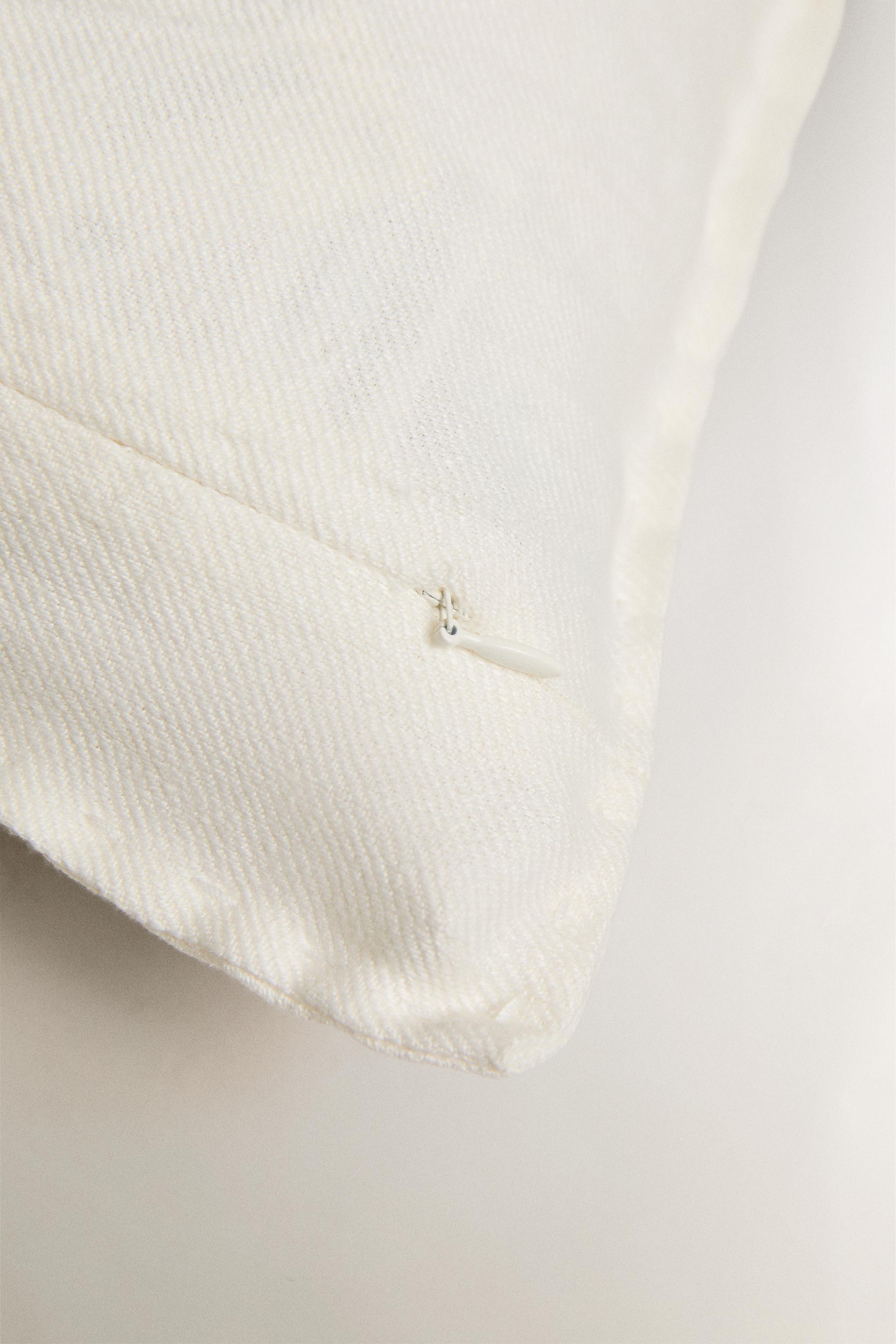 HOUSSE DE COUSSIN UNIE