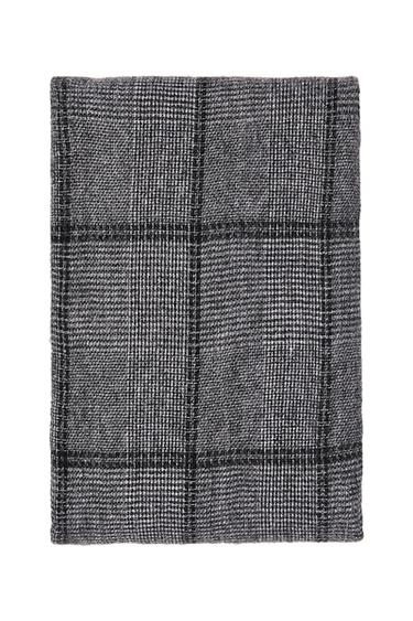 CHECK SCARF