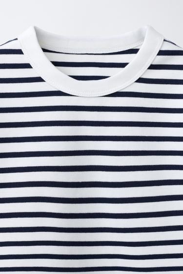 INTERLOCK STRIPED T-SHIRT - Stripes by Zara - Image 2