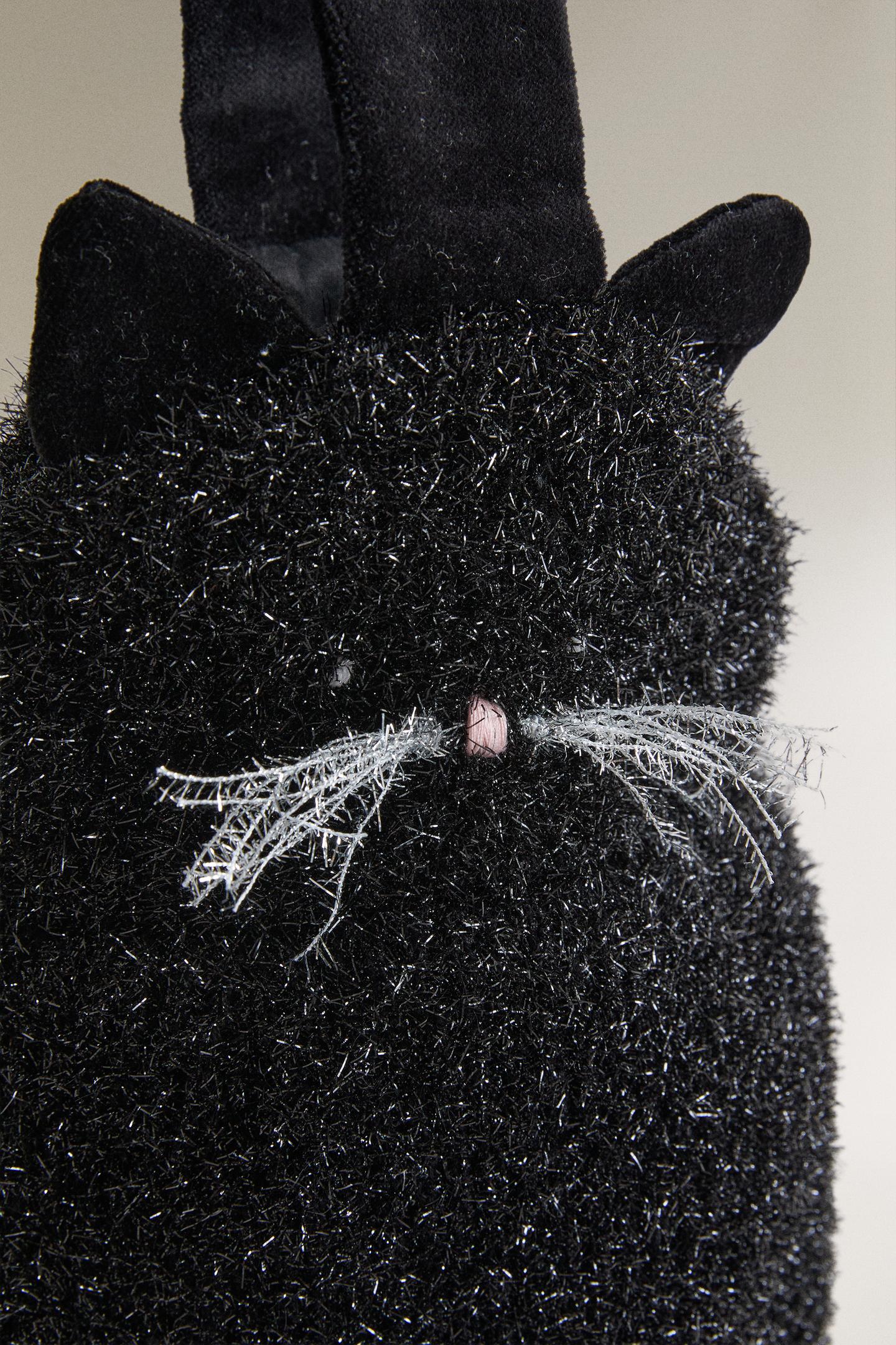 Детская сумка Zara Halloween Cat, цвет: Чёрный — фото 2