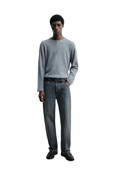 bell bottom JEANS - Blue / Grey by Zara