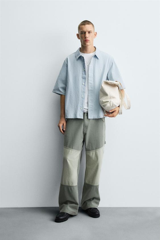 EMBROIDERED DENIM SHIRT