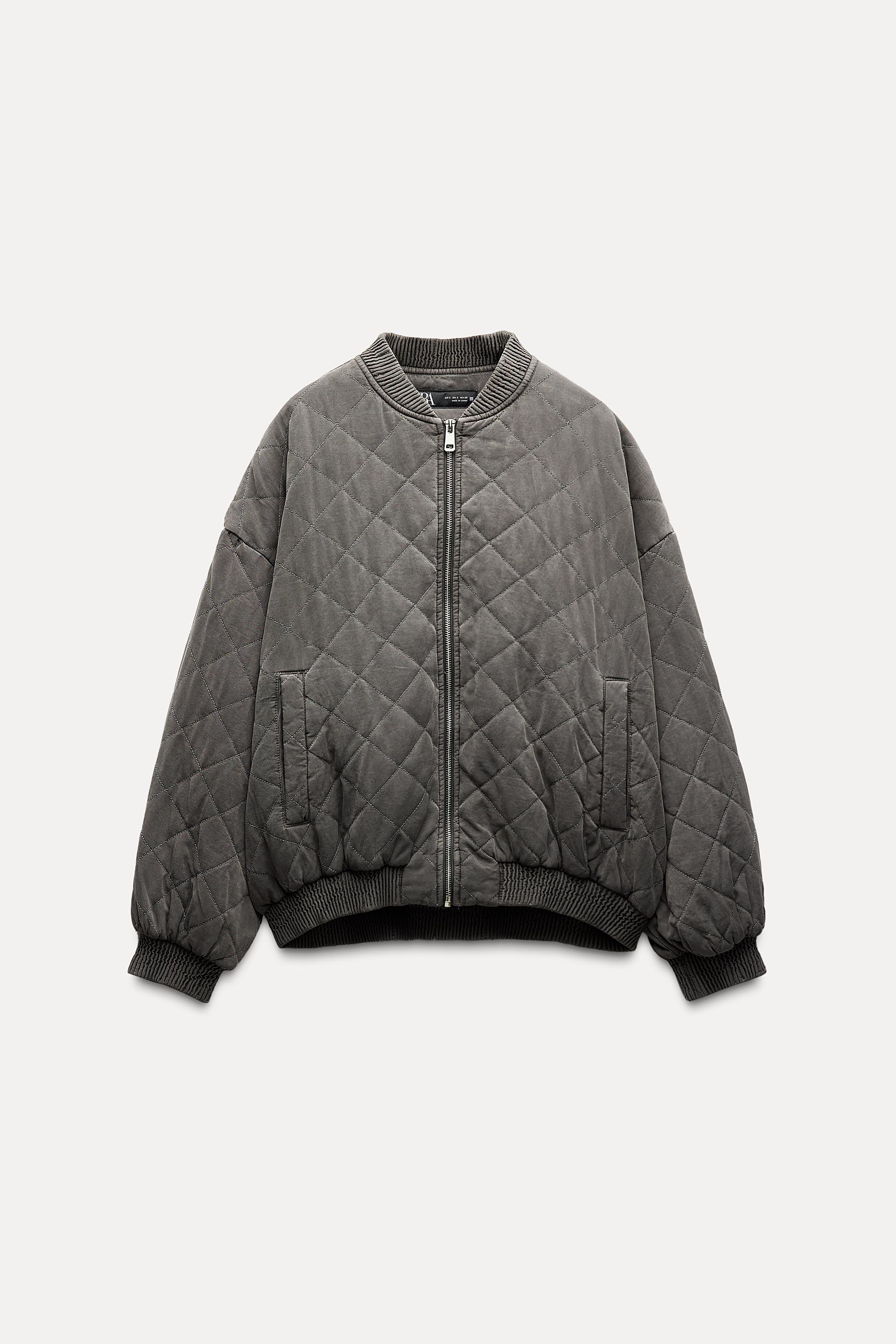 QUILTED BOMBER JACKET