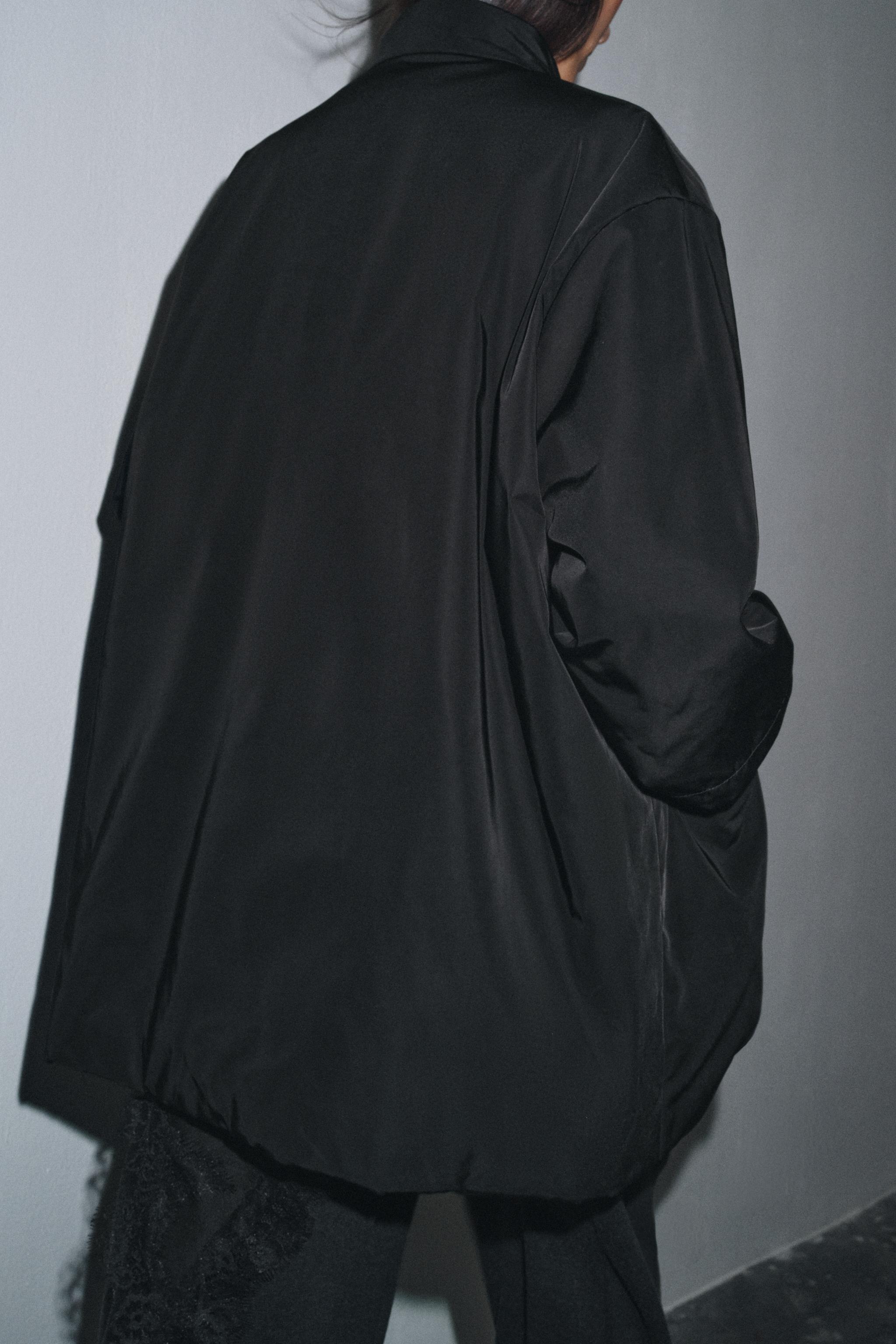 ZW COLLECTION OVERSIZED NYLON JACKET
