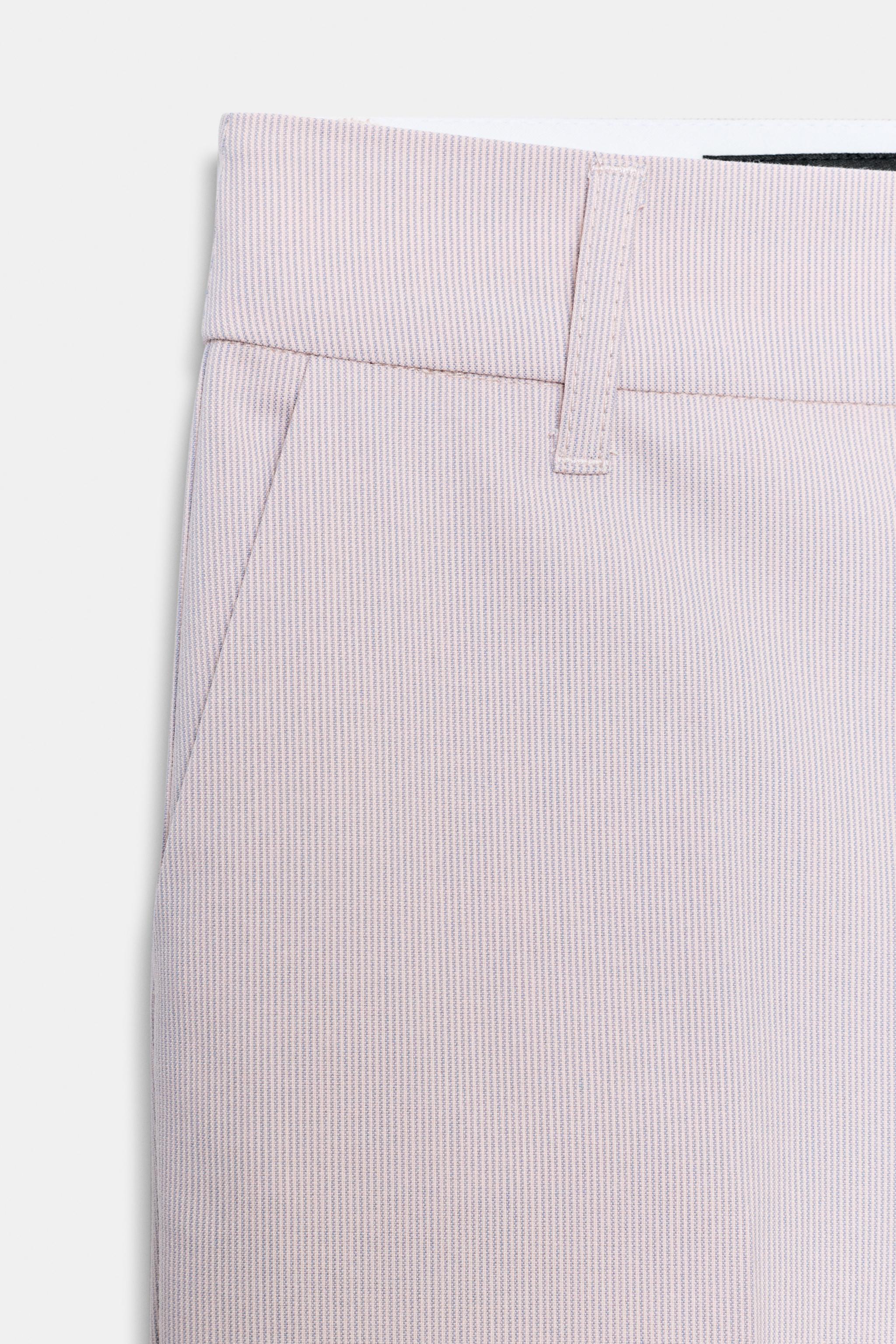 LOW-RISE STRAIGHT LEG PANTS