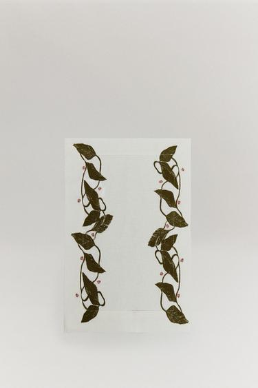 Zara THE LITTLE BURDEN OF EDEN PLACEMAT - 綠色