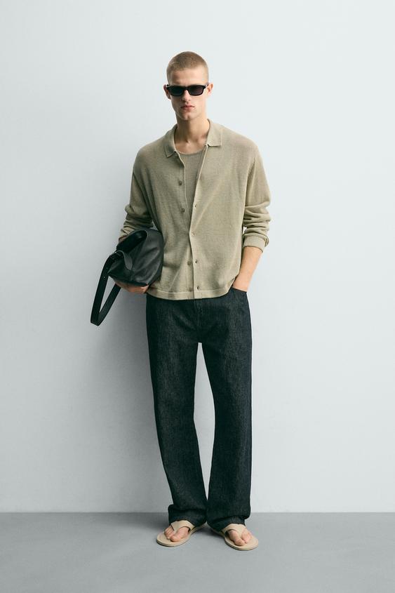 REGULAR FIT KNIT SHIRT from Zara - $59.90