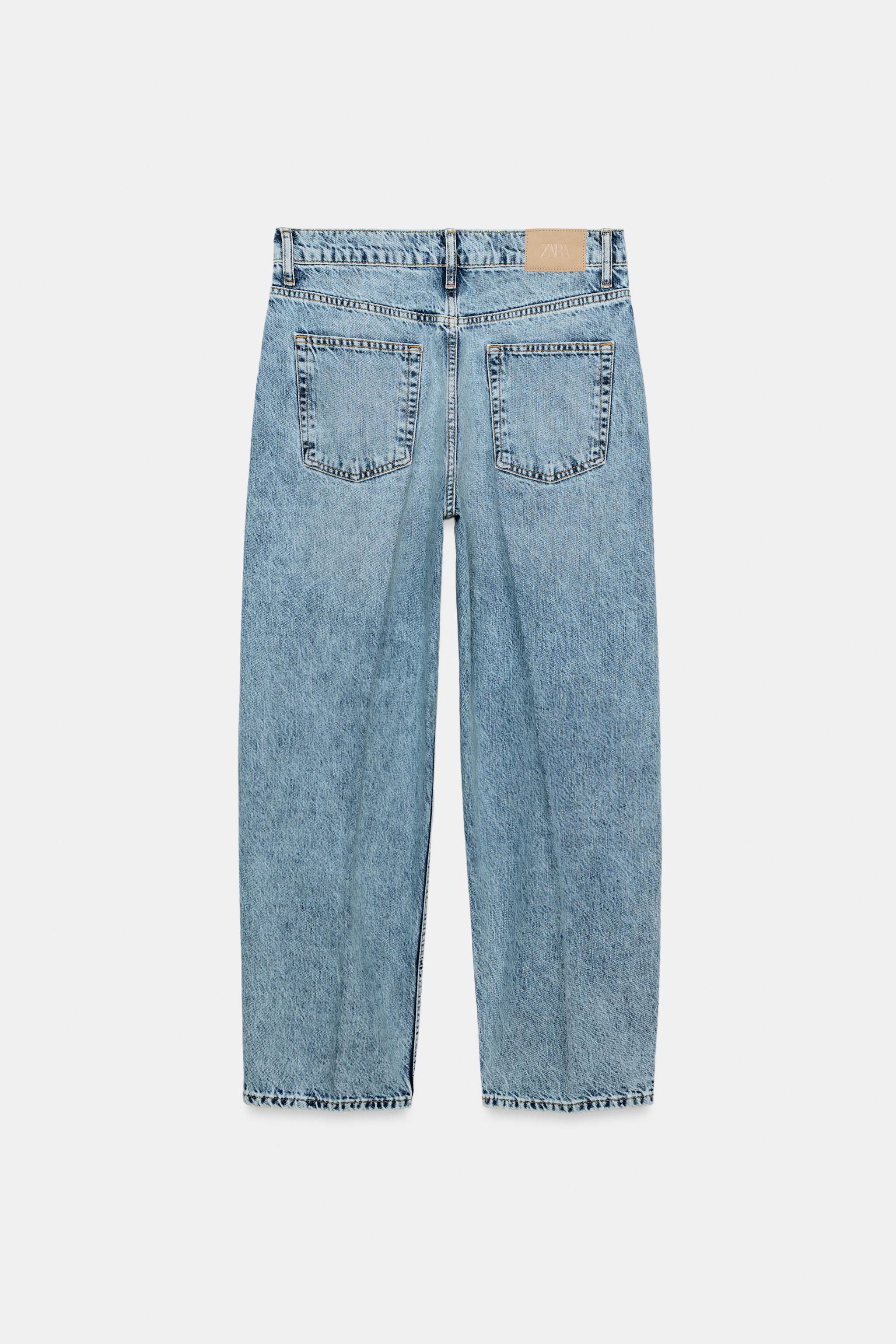 Z1975 MID-RISE BARREL JEANS WITH PRESSED CREASE