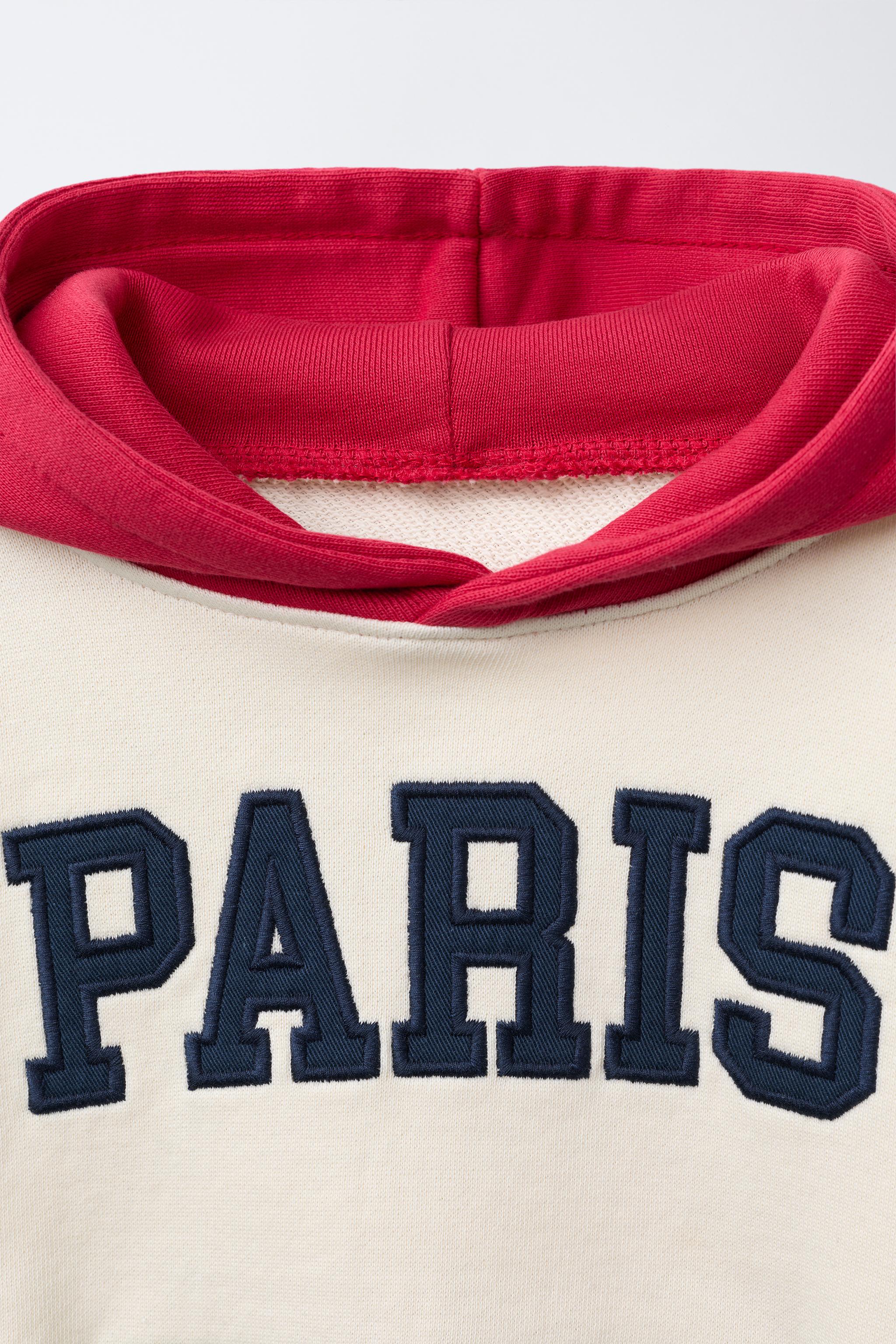 そら色 COLOR BLOCK JOGGING SWEATSHIRT - Multicolored | ZARA United