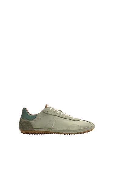 BASKET STYLE RÉTRO - Vert d'eau de Zara