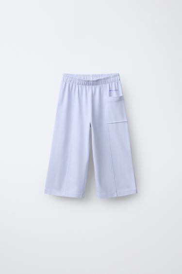 HEAVYWEIGHT CULOTTES - Blue / Lavender by Zara