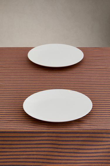 STRIPED SEERSUCKER TABLECLOTH - Toffee by Zara - Image 1